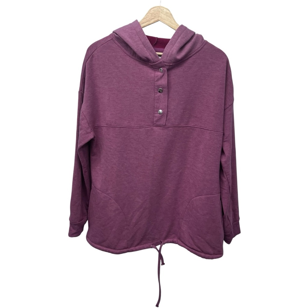 The Sweatshirt Project Women's Maroon Pull Over Hoodie Size Medium